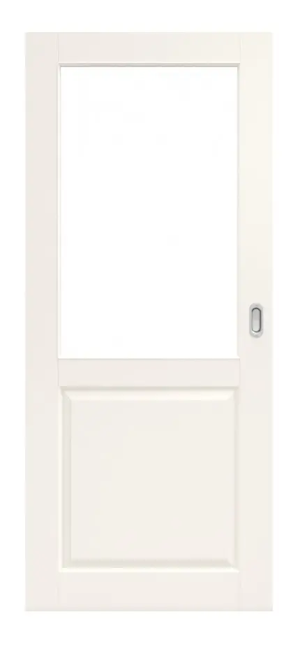 Stiba Plus 3F LA-1G drzwi przesuwne z wycięciem na szybę - Jeld-Wen