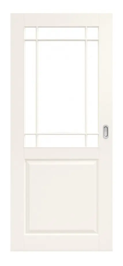 Stiba Plus 3F LA-9FG drzwi przesuwne z wycięciem na szybę - Jeld-Wen