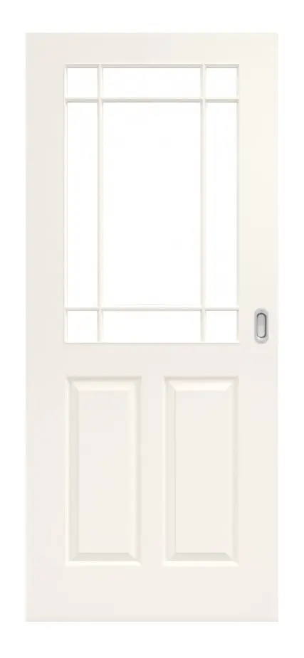 Drzwi przesuwne Stiba Plus 4F LA-9FG z wycięciem na szybę - Jeld-Wen