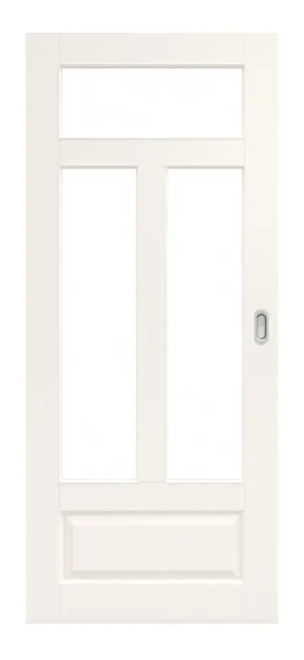 Zdjęcie Stiba Plus 4FS LA-3G drzwi przesuwne z wycięcie na szybę - Jeld-Wen