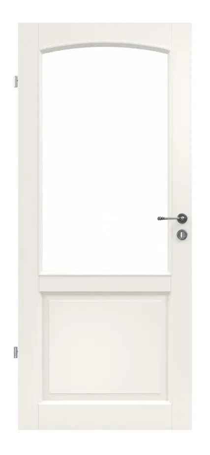 Drzwi stylowe lite Anne LA-1G biały lakier marki Jeld-Wen