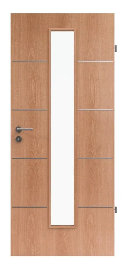 WESTAG drzwi wewnętrzne Lineo Typ 3705 buk Blumig Bu 88 PortaLit CPL z przeszkleniem LA-1