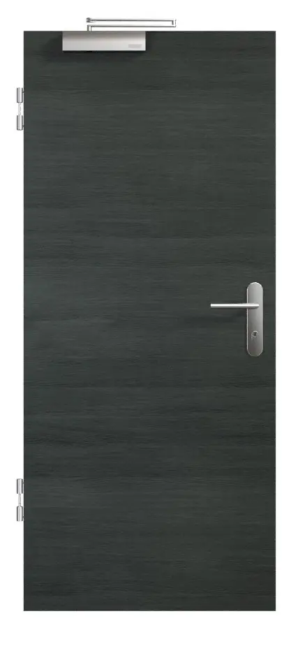 WESTAG drzwi dymoszczelne pinia szary Cross PiC 44 PortaLit CPL