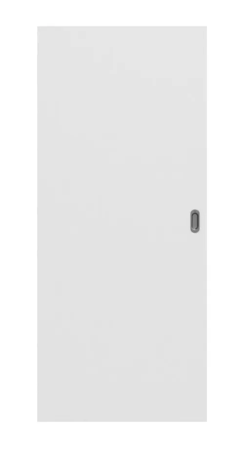 Widok z przodu biel baliowa Basic Durat drzwi przesuwne - Huga