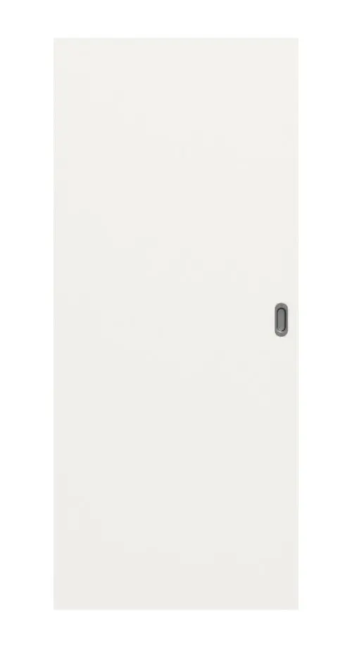 Zdjęcie z przodu: biały RAL 9016 Basic Durat drzwi przesuwne - Huga