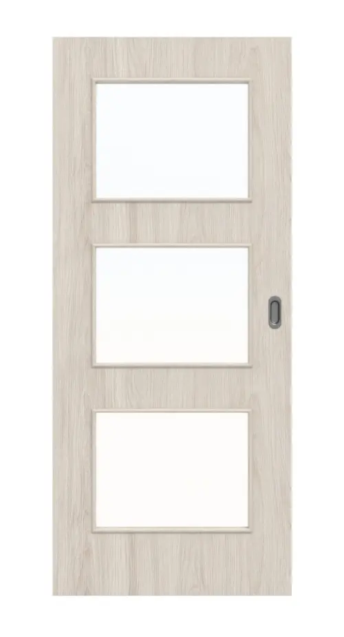 Zdjęcie frontowe – dąb lazurowany LA 11 Basic Durat drzwi przesuwne - Huga