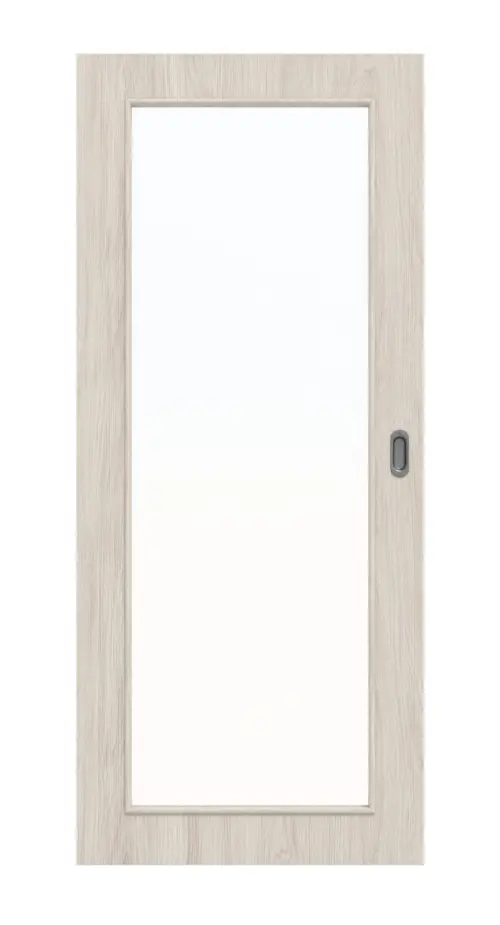 Widok z przodu dąb lazurowany LA 27 Basic Durat drzwi przesuwne - Huga