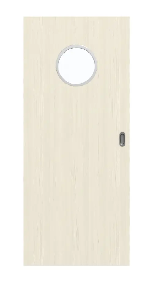 Zdjęcie od przodu modrzew lazurowany LA bulaj Basic Durat drzwi przesuwne - Huga