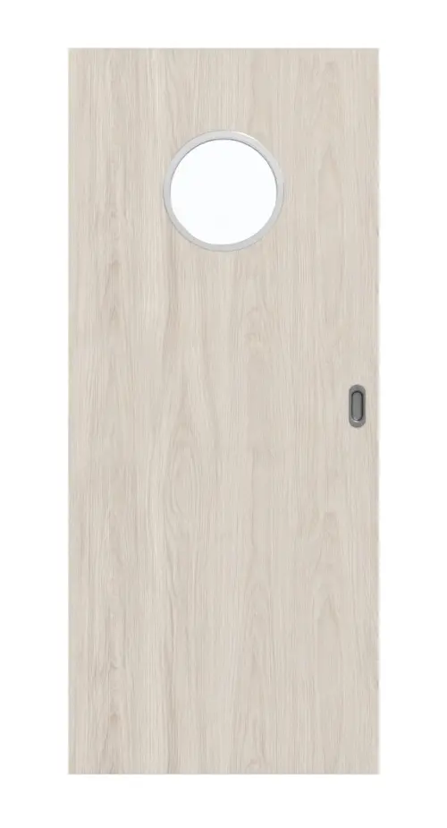 Widok z przodu drzwi przesuwnych dąb lazurowany LA bulaj Basic Durat - Huga