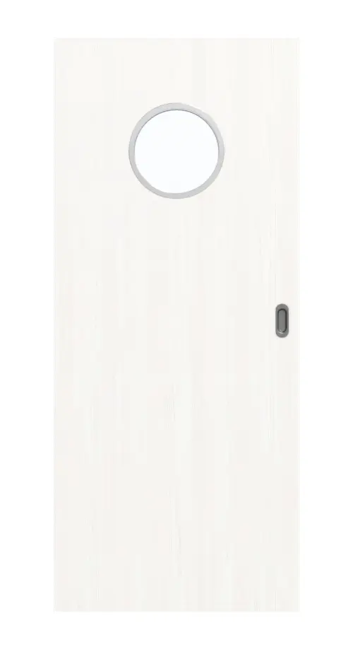 Widok z przodu biel pino LA bulaj Basic Durat drzwi przesuwne - Huga