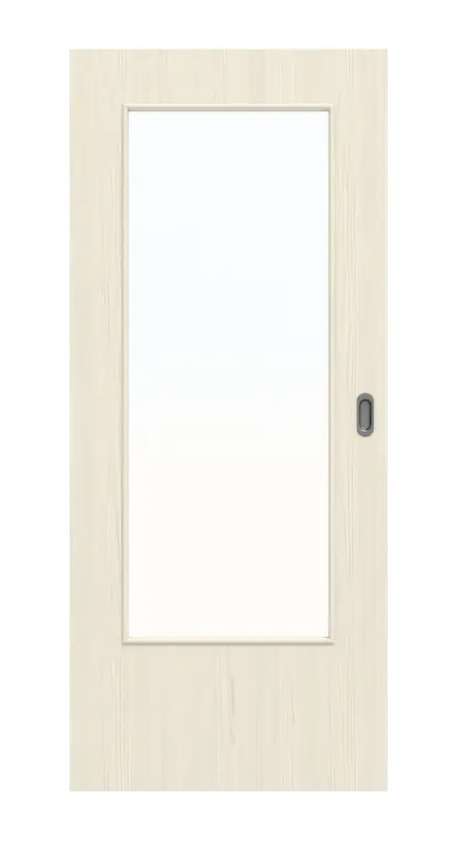 Widok z przodu modrzew lazura DIN-LA Basic Durat drzwi przesuwne - Huga