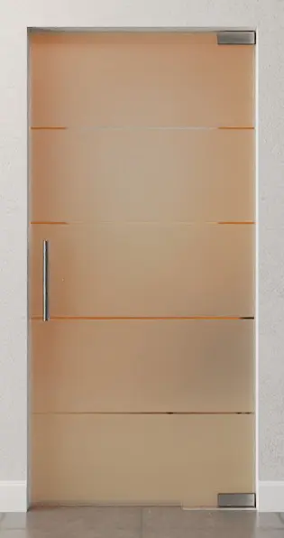 Zdjęcie drzwi wahadłowych szklanych Prime Motiv przezroczyste DORMA Mundus BTS Wariant 1 - Erkelenz