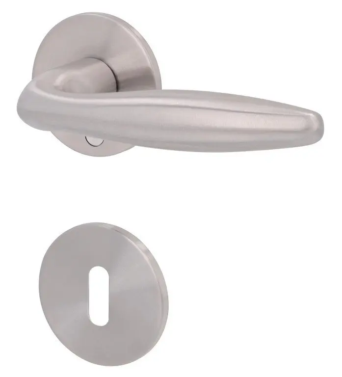 Arena-R stal nierdzewna satynowana półzestaw jednostronny płaski - Südmetall