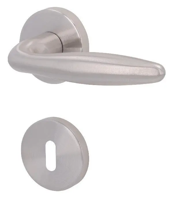 Arena-R stal nierdzewna satynowana zestaw do drzwi pokojowych Top Speed - Südmetall