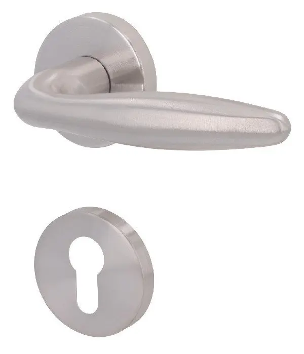 Arena-R stal nierdzewna satynowana zamek przeciwpożarowy - Südmetall