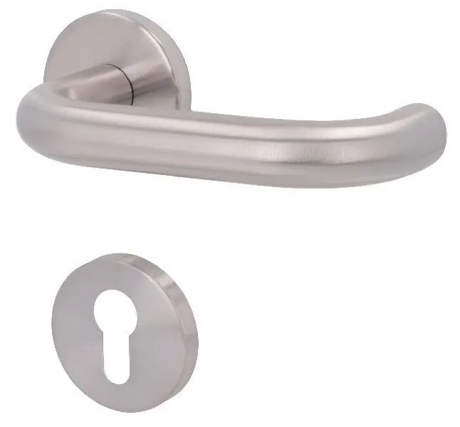 1. Zdjęcie Paula II-R stal nierdzewna satynowana okucie przeciwpożarowe Top Speed - Südmetall