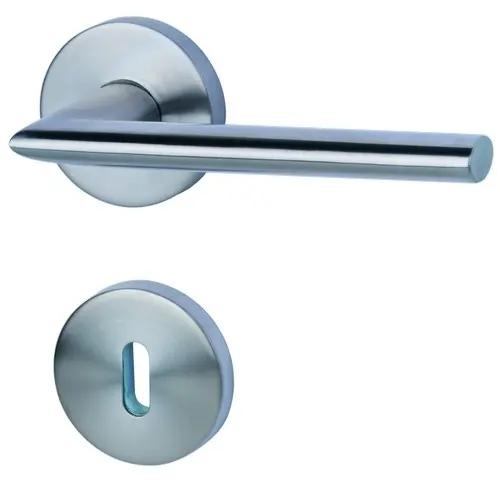 SÜDMETALL Klamka drzwiowa Zoe-R stal szlachetna szlachetna satynowana Prędkość maksymalna