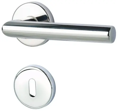 SÜDMETALL klamka drzwiowa Ronny II-R stal nierdzewna polerowana Top Speed