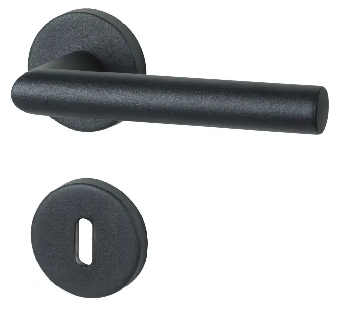 SÜDMETALL Klamka Ronny II-R wygląd czarny stalowy Vario Star