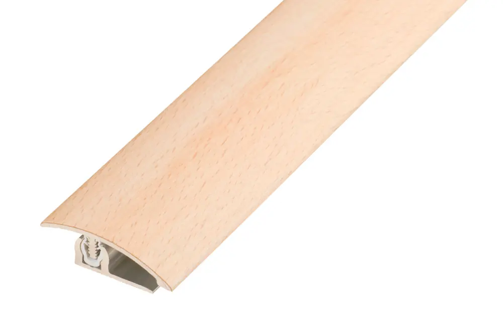 PROLINE PROVARIOclip Uni profil dopasowujący aluminium 2-18mm okleina bukowa lakierowane 100cm