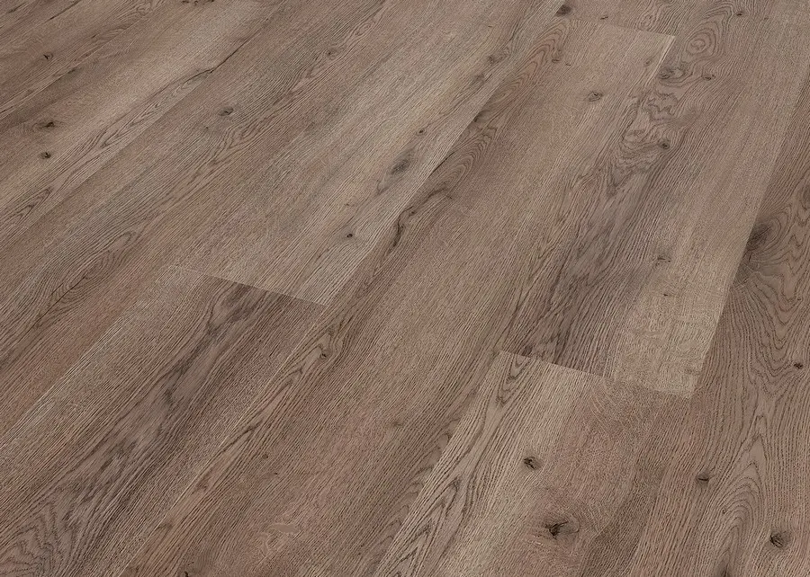 Widok: dąb brązowy strukturyzowana 1-lamelowy Life panele laminowane - Wiparquet