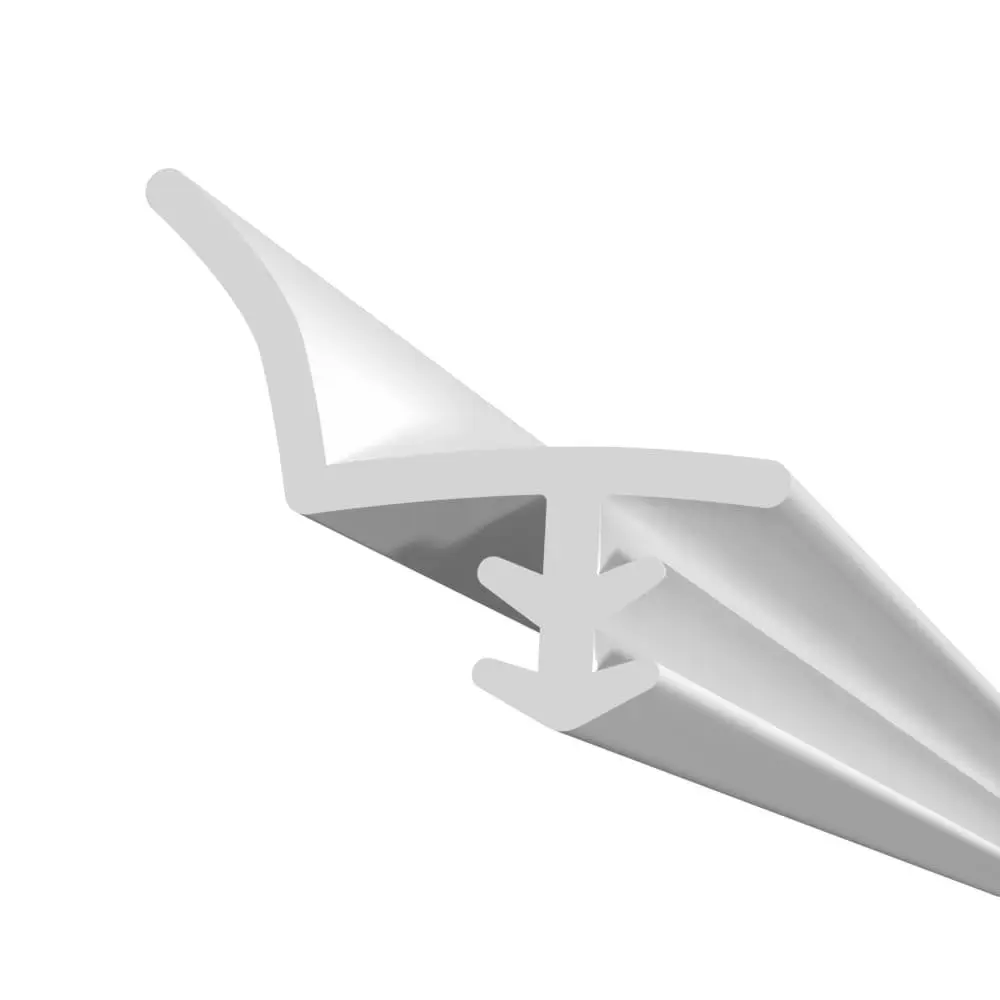 Widok frontowy uszczelki napowietrzającej INNOPERFORM Typ C, biały