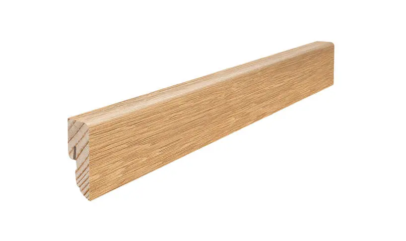 HARO listwa przypodłogowa do parkietu okleina dębowa olejowana (16 x 40 x 2200 mm)