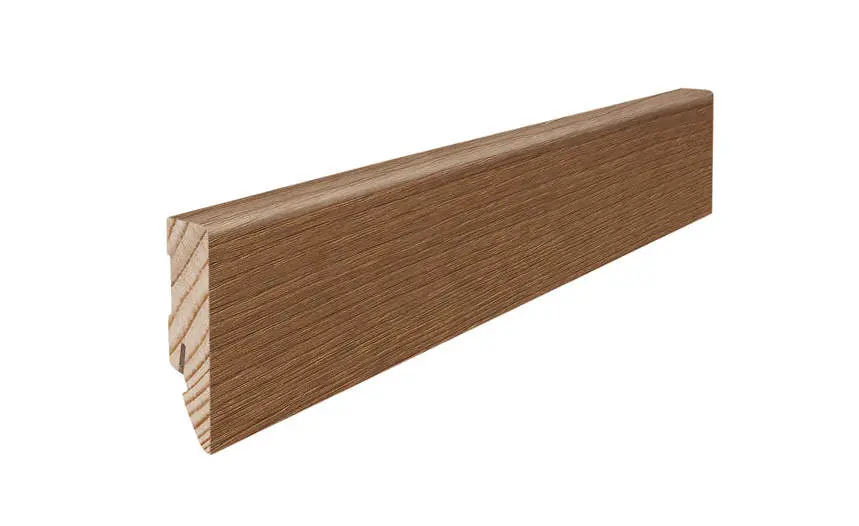 HARO Listwa przypodłogowa do parkietu Dąb bursztynowy strukturyzowana fornirowana olejowana (16 x 58 x 2200 mm)