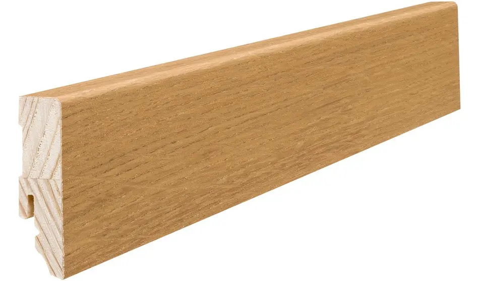 HARO listwa przypodłogowa do parkiet okleina dębowa olejowane (16 x 58 x 2200 mm)