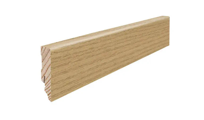 HARO listwa przypodłogowa do parkietu dąb invisible strukturyzowana fornirowana (16 x 58 x 2200 mm)