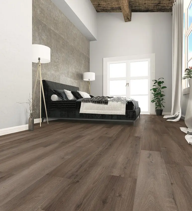 Panele laminowane dąb ciemnoszary strukturyzowany 1-lamelowe Extreme