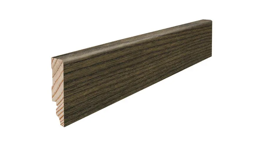 HARO listwa przypodłogowa do parkietu jesion szary oliwkowy olejowane naturalnie (16 x 58 x 2180 mm)