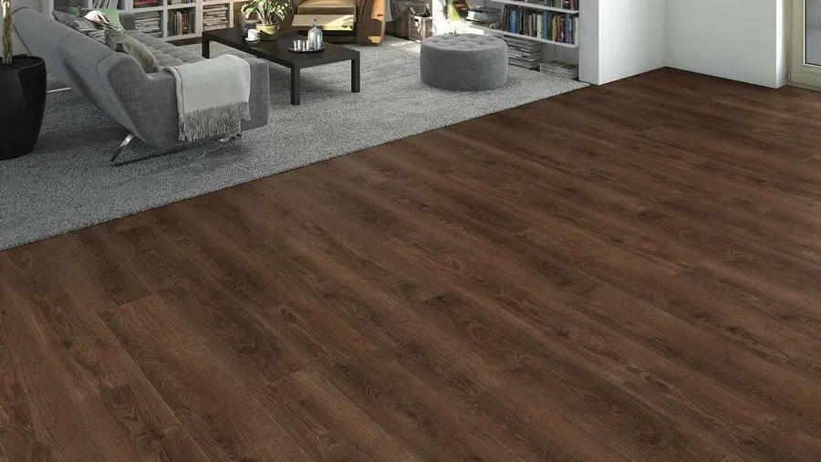 HARO podłoga z designem klick dąb Victoria wędzone auth. Disano WaveAqua TC