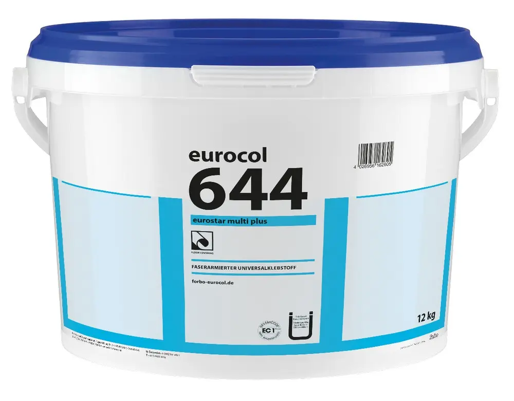 Widok kleju do paneli winylowych Eurostar Multi Plus 12 kg - Forbo Eurocol