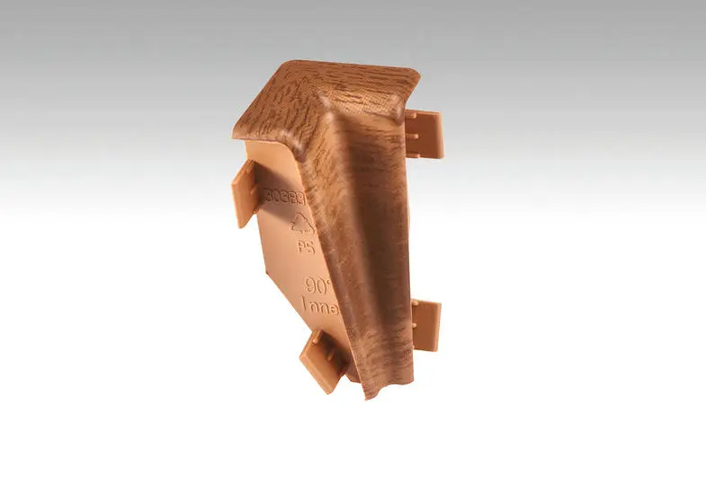 Orzech włoski jasny narożnik wewnętrzny do listew przypodłogowych 3 PK - MEISTER