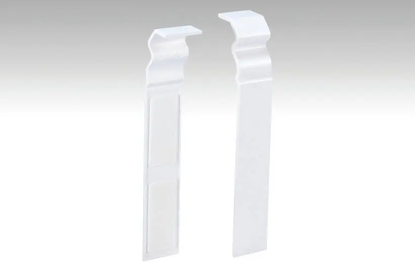 Neutralny biały łącznik 12 PK (samoprzylepny) - MEISTER