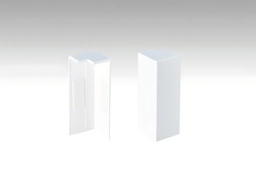 Neutralny, biały narożnik zewnętrzny (samoprzylepny) 9 PK/19 PK - MEISTER