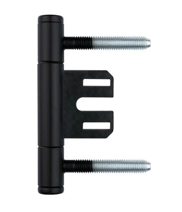 PROGRIFF zawias drzwiowy V 8026 WF trzyczęściowe czarny matowy