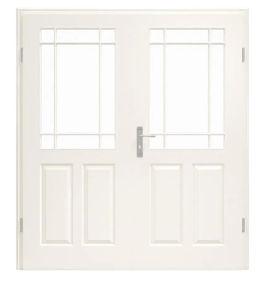 Zdjęcie Stiba Plus 4F LA-9FG drzwi dwuskrzydłowe z ościeżnicą - Jeld-Wen