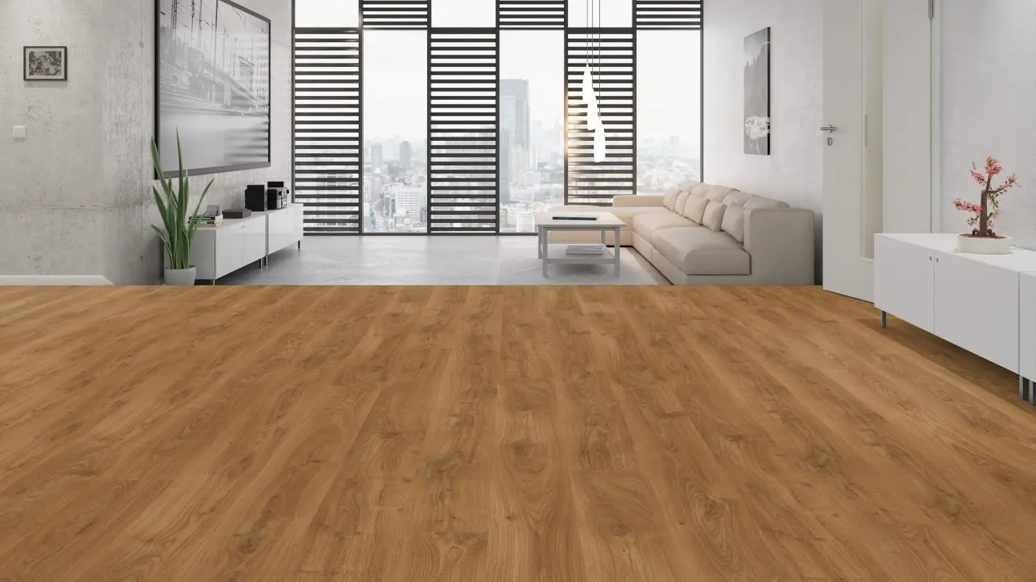 MW dąb zamkowy naturalny porowaty synchroniczna podłoga dekoracyjna 5951006836-1 Penthouse-01