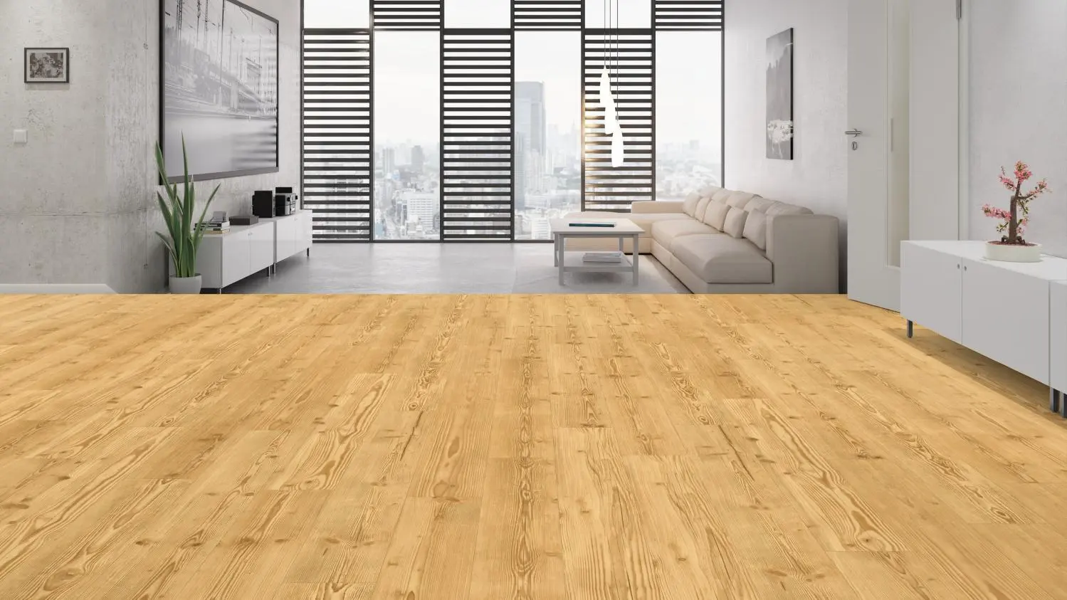 Tk klasyczna sosna naturalna postarzana 30 panele winylowe 24524065-1 stylowy 01