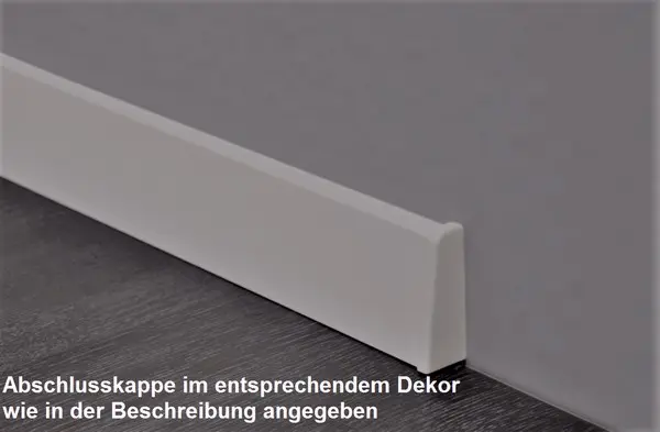 Neutralna zaślepka wykończeniowa (srebrny szczotkowane) SKL 60 - ter Hürne