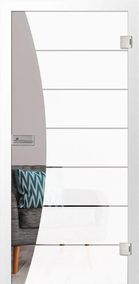 Amara motyw przezroczysty drzwi całoszklane - Erkelenz