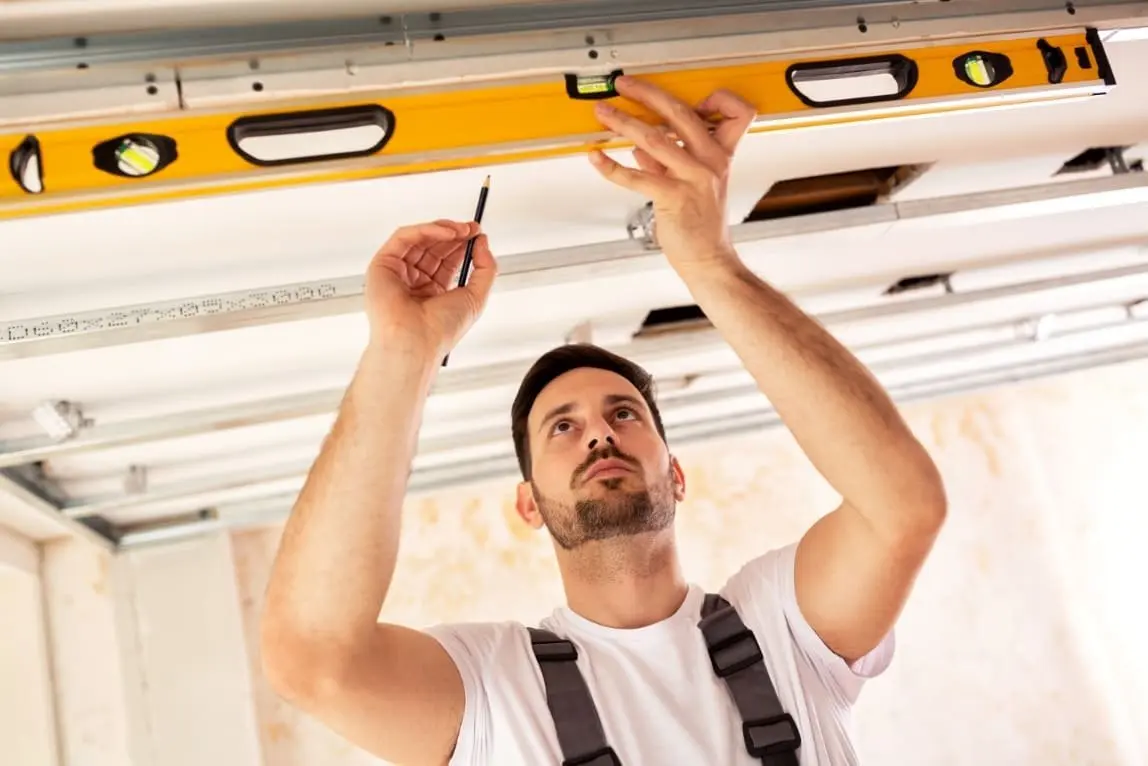 1. Zdjęcie z pomiaru bramy na miejscu - usługa