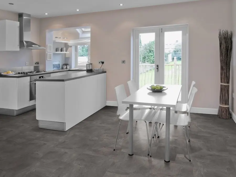 Widok beton szary BRICKWORK KREATION StrongCORE panele winylowe zdjęcie 1