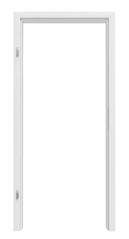 Widok z przodu biel baliowa ProLine Duradecor ościeżnica drewniana (zaokrąglony krawędź) - Hörmann