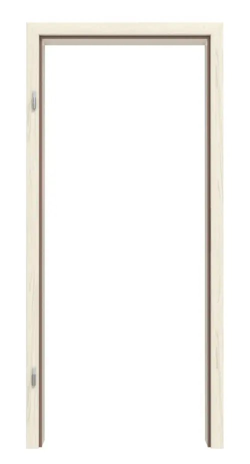 Zdjęcie od frontu HUGA ościeżnica modrzew lazura Durat Basic z zaokrągloną krawędzią