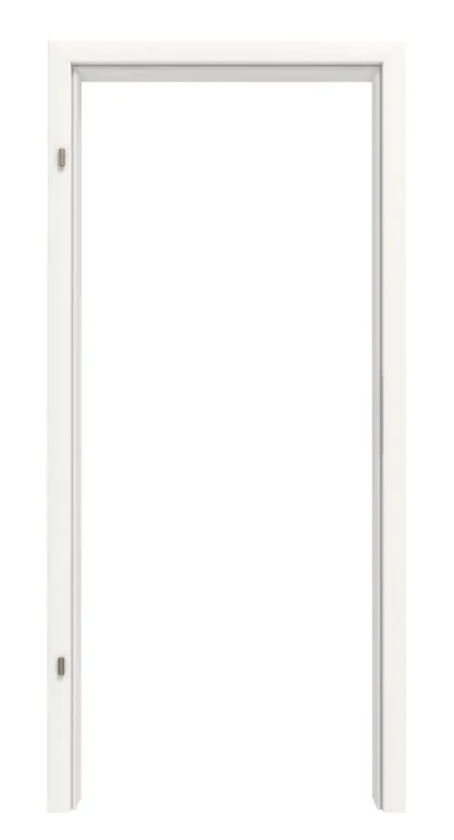 HÖRMANN Ościeżnica drewniana do drzwi dymoszczelnych biały drogowy RAL 9016 lakier ProLine z zaokrąglonymi krawędziami