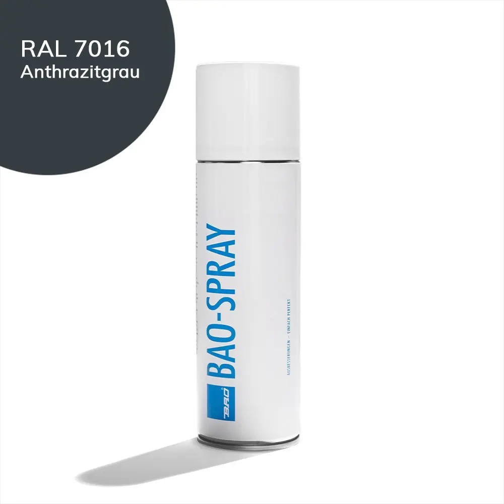 Lakier kryjący w sprayu szary antracytowy RAL 7016 - Bao Chemie