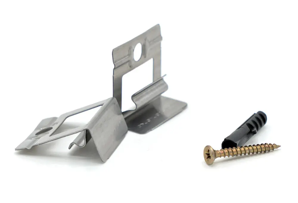 Klipsy montażowe do listew (50 na sztuki) - Interio